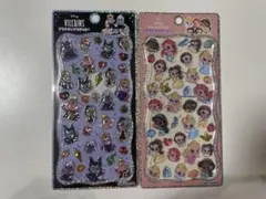 正規品 ディズニー プチドロップステッカー 2種セットのサムネイル
