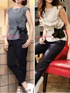 新品タグ付♡ GU 即完売 Tブラウス S ジーユー リボン