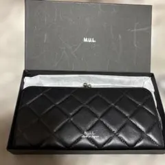 M.U.L.ツインオーブ ロングウォレット /オーストリッチ型押し/新品•未 
