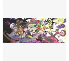 イカすアートブック先着特典 カバーイラストポスター スプラトゥーン