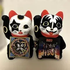 KISS まねき猫 ぬいぐるみ 2体セット タグ付き レア KISS まねき猫 ぬいぐるみ 2体セット タグ付き レア - メルカリ