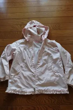 ミキハウス　ウィンドブレーカー　上着　薄いピンク　120