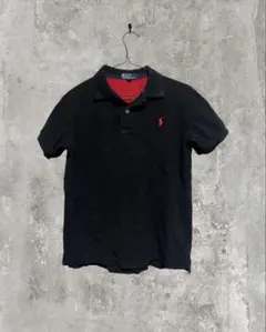 90s〜00s Polo by Ralph Lauren 黒ポロシャツ M