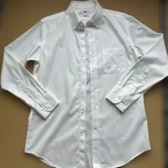 ユニクロ スーパーノンアイロン スリムシャツ 長袖