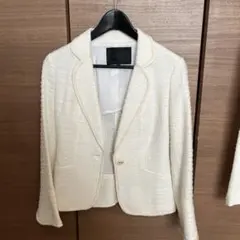 UNTITLED ホワイト ツイード セットアップ　2号