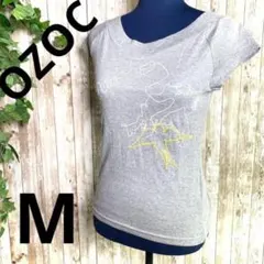 【OZOC】オゾック Tシャツ M プリント 半袖 ロゴ入り 美品のサムネイル