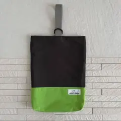 綿オックス製　シューズ袋　上履き入れ　靴袋　ハンドメイド　男の子　入園入学