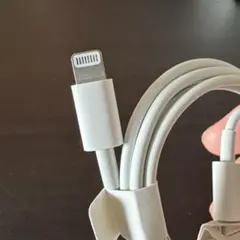 Lightningケーブル ホワイト 約1メートル