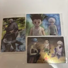 ハンターハンター　ウエハース3 イタジャガ　キルア　ゴン　カイト　R