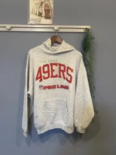 ８０年代〜９０年代RUSSELL ATHLETIC 49ers パーカーUSA製