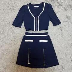 GLAMOROUS by Andy ネイビーセットアップ S