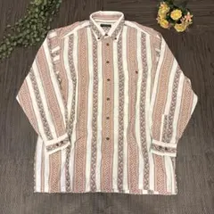 Christian Dior MONSIEUR 長袖 ボタンダウン 総柄【L】のサムネイル