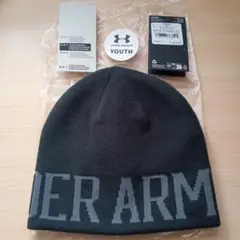 UNDER ARMOUR 帽子UAリバーシブル ハーフタイム ビーニーボーイズ