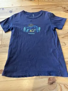 mont-bell Tシャツ ネイビー 150cmのサムネイル