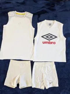 Umbro ASICS adidas　スポーツインナー タンクトップ　パンツ