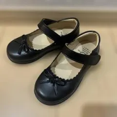 フォーマル靴キッズ16センチ女の子黒