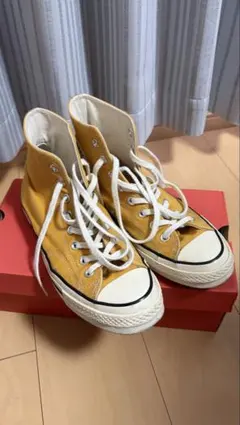 CONVERSE ADDICT チャックテイラーハイカットスニーカー イエロー