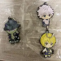 HUNTER×HUNTER クラピカ キルア メルエムラバーストラップ ガチャ