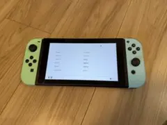 d*7様 Nintendo Switch 本体 青緑色 ACアダプター付き