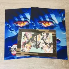 【3点セット】鬼滅の刃 無限城編 特典 第一弾 アートスタンド 冨岡義勇 第四弾