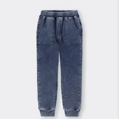 gu インディゴカットソージョガーパンツ　150サイズ