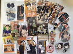 ハイキュー　烏野高校 セットアクリルキーホルダー　フィギュア　シール グッズ