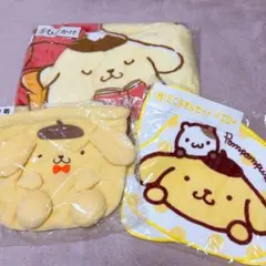 未使用・レア】ポムポムプリン 品川女子学院 サンリオコラボ タオル