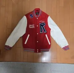 ZARA レッド ホワイト スタジャン