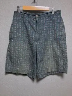 J.Crew 90s ハーフパンツ 巨人タグ　総柄のサムネイル