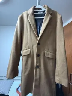 ブラウン チェスターコート