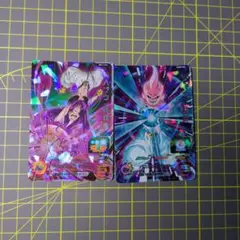 スーパードラゴンボールヒーローズ カードセット ビビディ　バビディ　ブウ