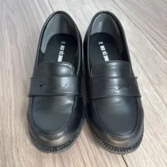 COMME CA ISM ブラックローファー 19.0