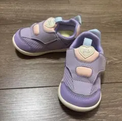 イフミー　スニーカー　13.5cm ラベンダー✖️ピンク　ハート