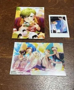 平野と鍵浦　月刊コミックジーンアニメイト通販特典ブロマイド　イラストカード 平野と鍵浦／ブロマイド／アニメイト通販限定特典／月刊コミックジーン
