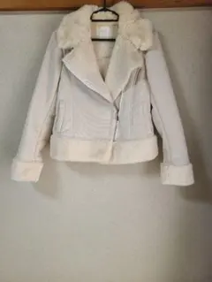 4月20日まで(以降処分) MIIA フェイクムートンジャケット