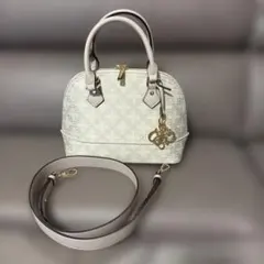 【新品未使用】RANDA グレージュ2Wayショルダーバッグ