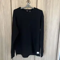 ナンガ ECO HYBRID WAFFLE L/S TEE ブラックのサムネイル