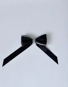 acca ブラックリボン ヘアアクセサリー