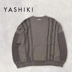 新品　YASHIKI Yukishiro Knit 雪代　ニット　GREIGEのサムネイル