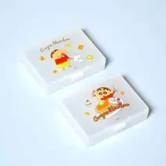 韓国　クレヨンしんちゃん　公式商品　クリアボックス　マルチケース　2個入り