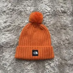 THE NORTH FACE オレンジ ニット帽