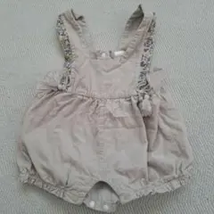 コトリ　ベージュロンパース