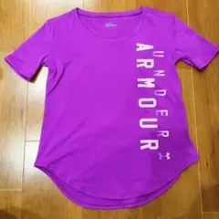 UNDER ARMOUR アンダーアーマー キッズ　Tシャツ パープル　YSM