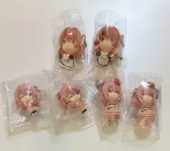 カラフルピーチ　のあさん　ねじまき・ならぶんです・マカロンチャーム　6点セット