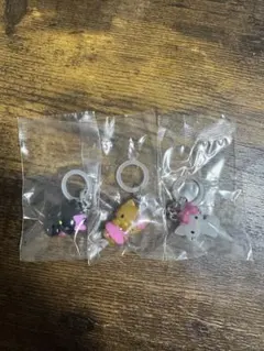 ハローキティ めじるしアクセサリー 日焼け 小悪魔 チャーミー3点セット