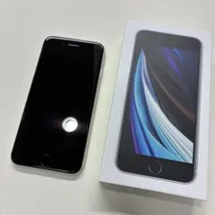 【美品】①Apple iPhone SE (第2世代) 64GB ホワイト 本体