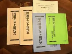 駿台　共通テスト 現代文 2024年版　セット
