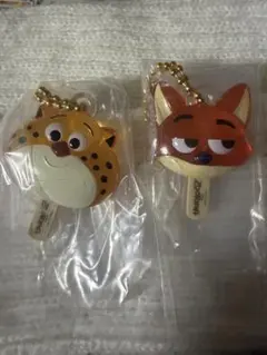 ディズニー ズートピア　アイスキャンディーチャーム ニック クロウハウザー