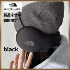 【新品未使用】韓国限定　ザノースフェイス　イヤーマフ　ブラック
