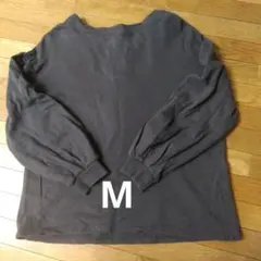 ダークグレー プルオーバー トレーナー・スウェットМ